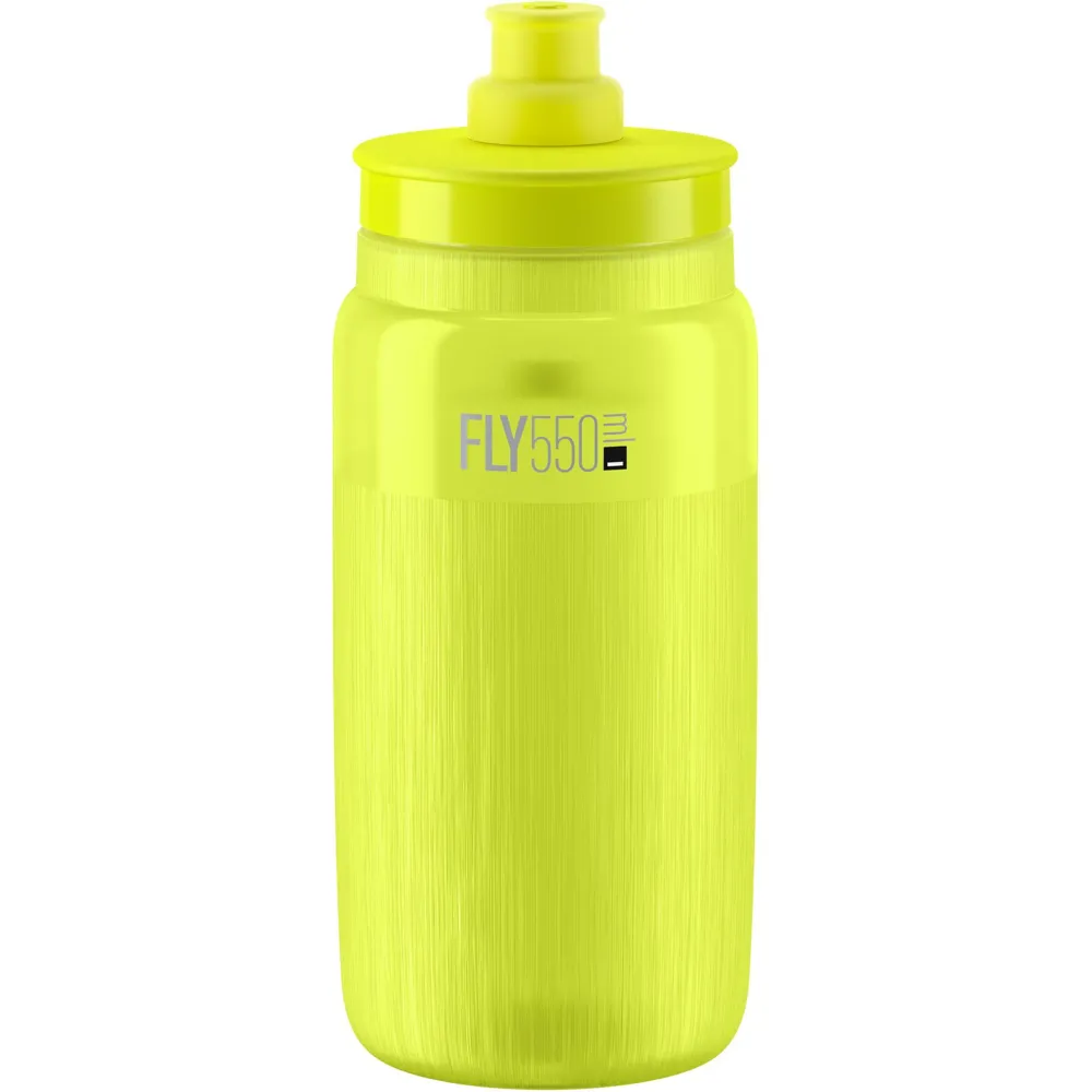 Team Cycles Elite Fly Tex Bottle in Flouro Yellow - 550ml | Interest FREE Finance & Online Refund Policy.