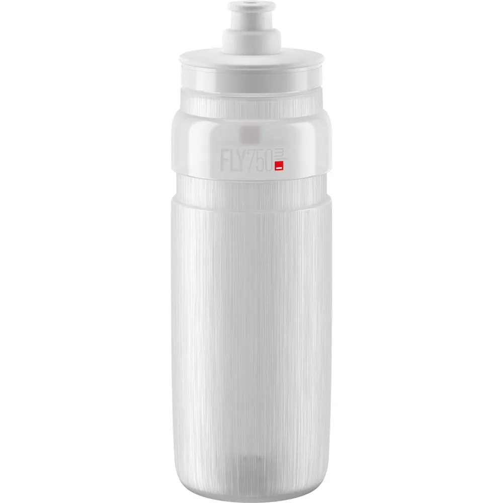 Team Cycles Elite Fly Tex Bottle in Clear and White - 750ml | Interest FREE Finance & Online Refund Policy.