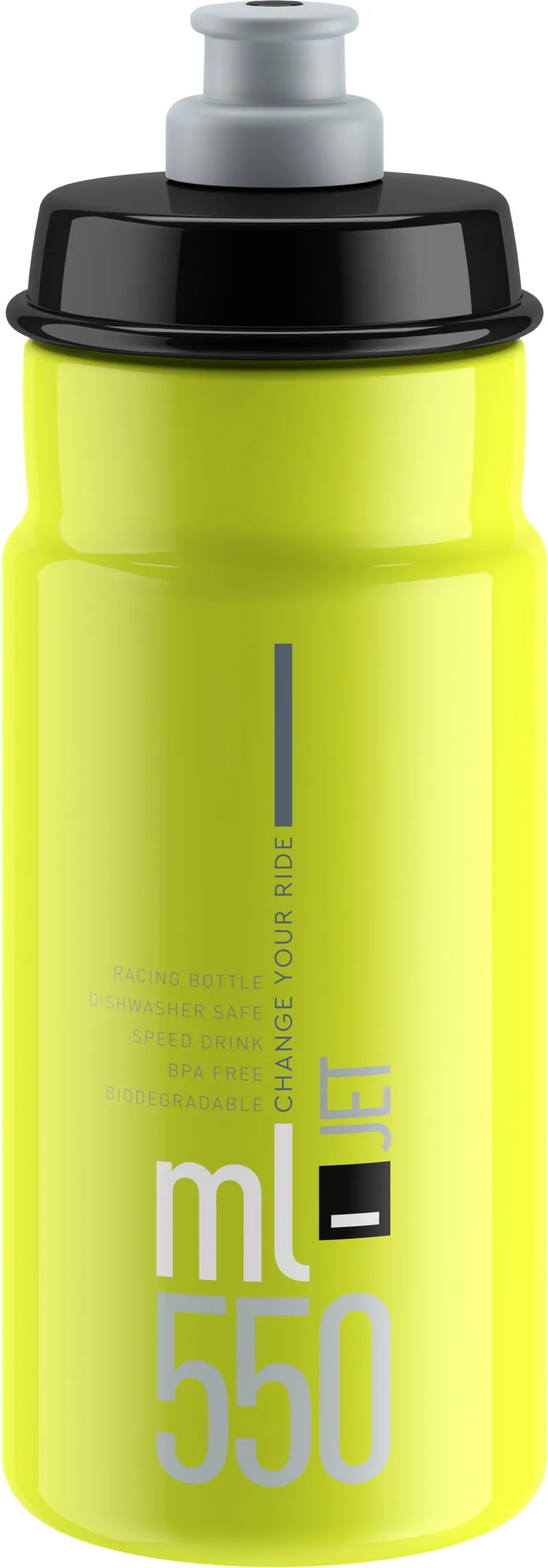 Elite Jet Bottle in Fluoro and Black - 550ml