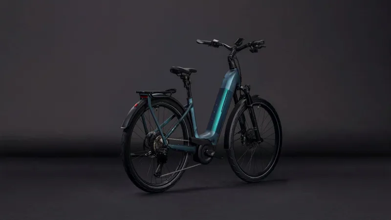 Cube Kathmandu Hybrid SLT EE 800Wh Electric Hybrid Bike in Duskwood and Goblin-7
