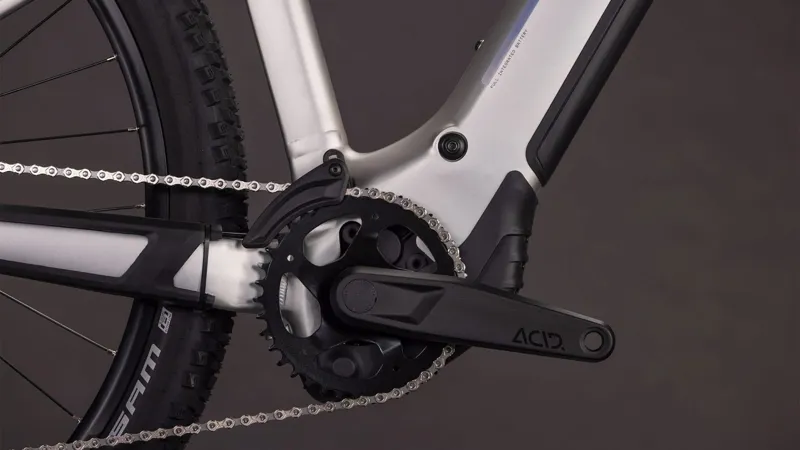 Cube Reaction Hybrid One 600Wh Electric Mountain Bike in Sleekgrey and Prism-3