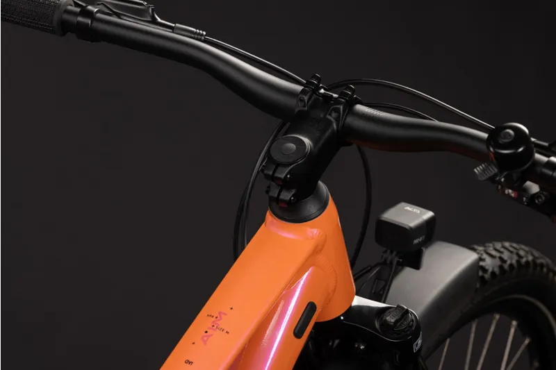 Cube Aim One FE Hardtail Mountain Bike in Salmon and Black-3