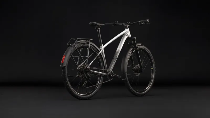 Cube Aim Pro FE Hardtail Mountain Bike in Grey and Black-7