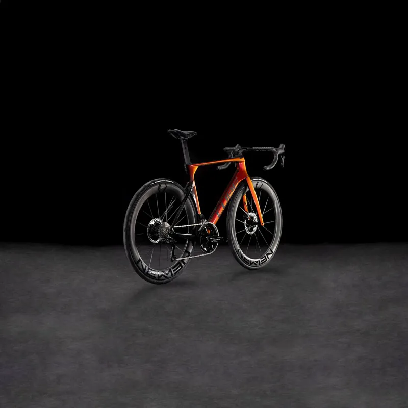 Cube Litening Aero C:68X SLT Road Bike in Solareclipse and Carbon-5
