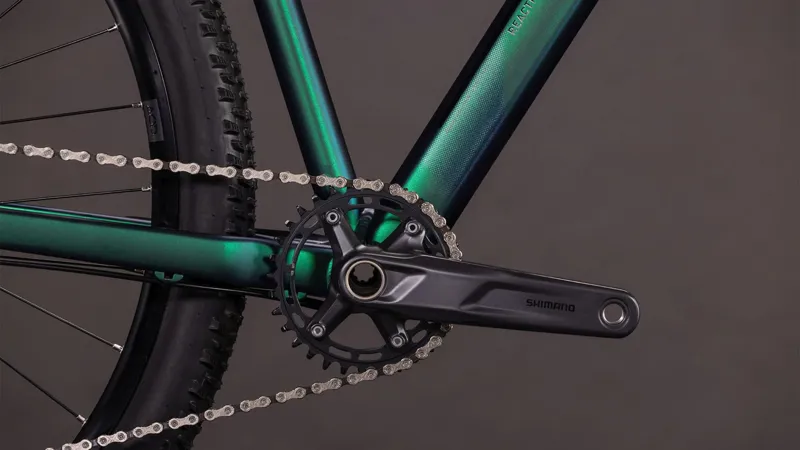 Cube Reaction Pro Mountain Bike in Goblin and Black-5