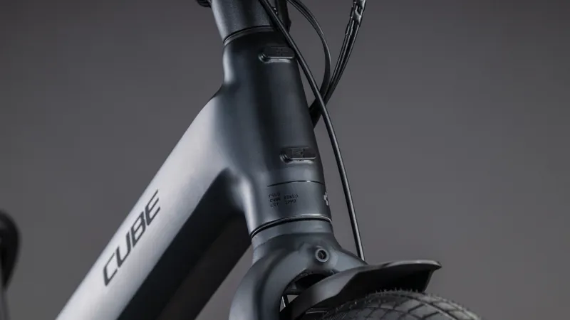 Cube Fold Hybrid 545Wh Electring Folding Bike in Coal and Reflex-4