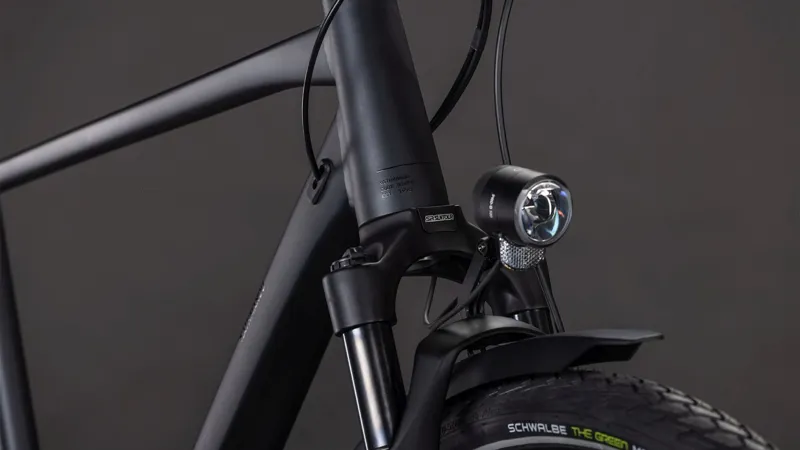 Cube Kathmandu Pro Hybrid Bike in Coal and Black-4