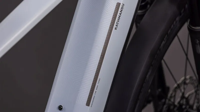 Cube Kathmandu Hybrid SLX 800Wh Electric Hybrid Bike in Foggrey and Grey-4