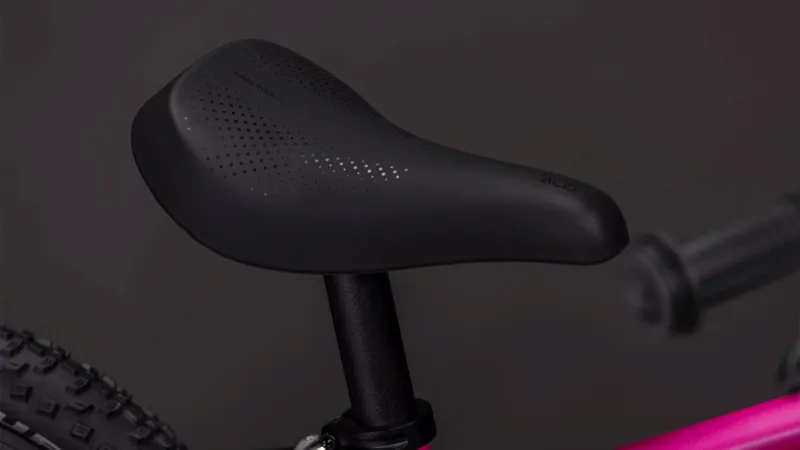 Cube Numove 140 Kids Bike in Fucsia and Plum-3