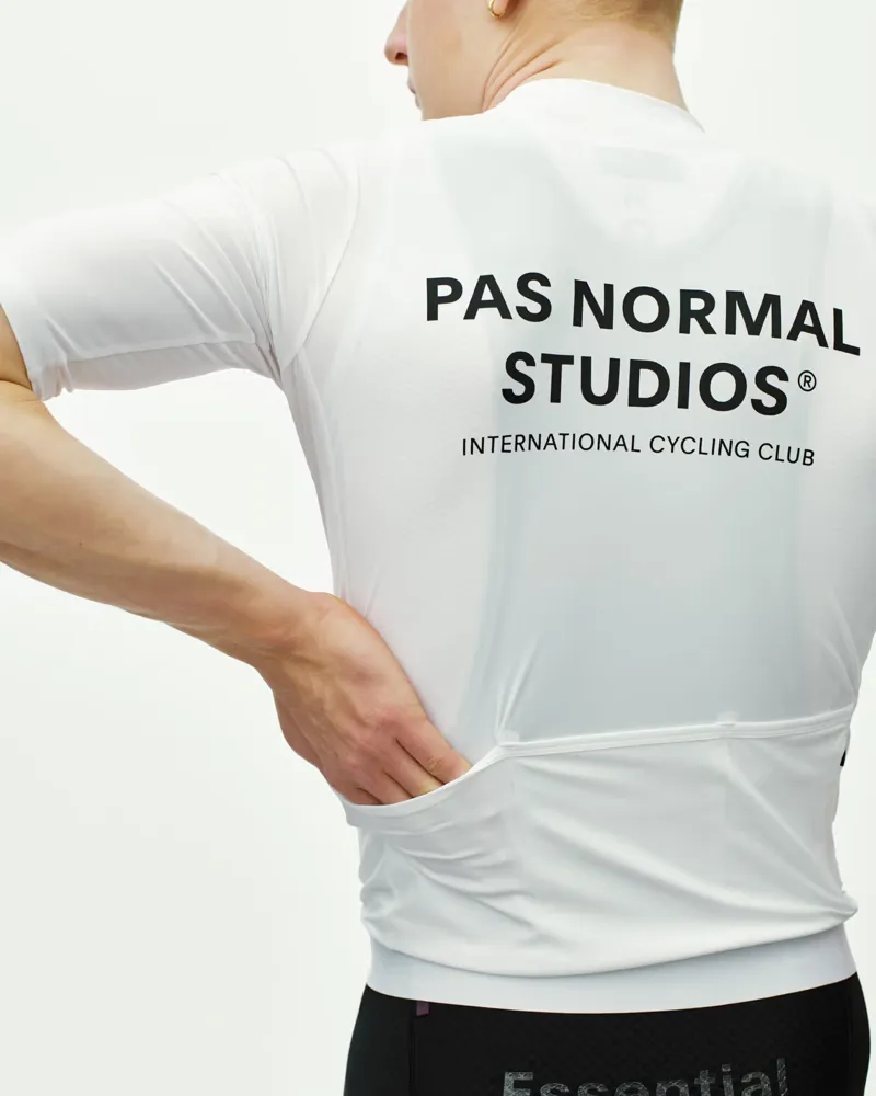 Pas Normal Studios Essential Jersey in White-8