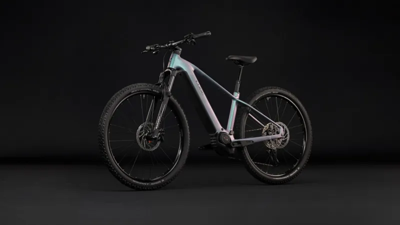 Cube Reaction Hybrid Pro 800Wh Electric Mountain Bike in Polarlight and Black-8