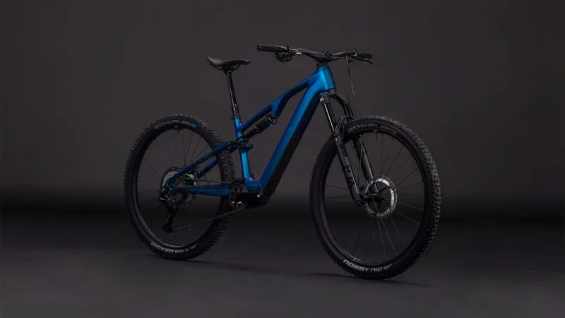 Cube AMS Hybrid ONE44 C:68X SLX 400Wh Full Suspension Mountain Bike in Nebula and Black-7