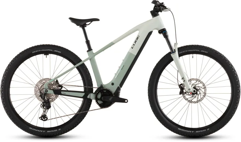 Cube Reaction Hybrid Pro 800Wh Electric Mountain Bike in Desertstone and Driedherbs