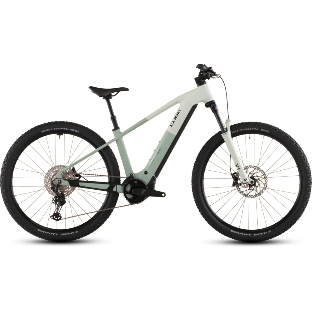 Cube Reaction Hybrid Pro 800Wh Electric Mountain Bike In Desertstone And Driedherbs