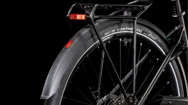 Cube Supreme Hybrid Pro EE 625Wh Electric Hybrid Bike in Black and Spectral-5