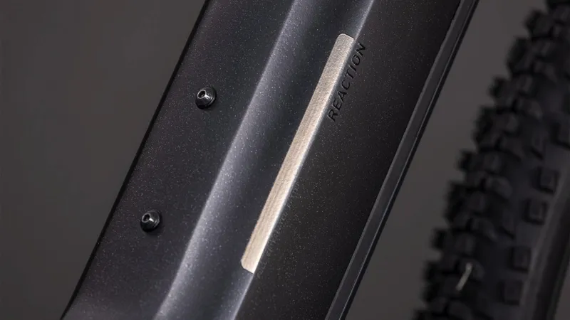 Cube Reaction Hybrid SLX 800Wh Electric Mountain Bike in Silverdust and Chrome-4