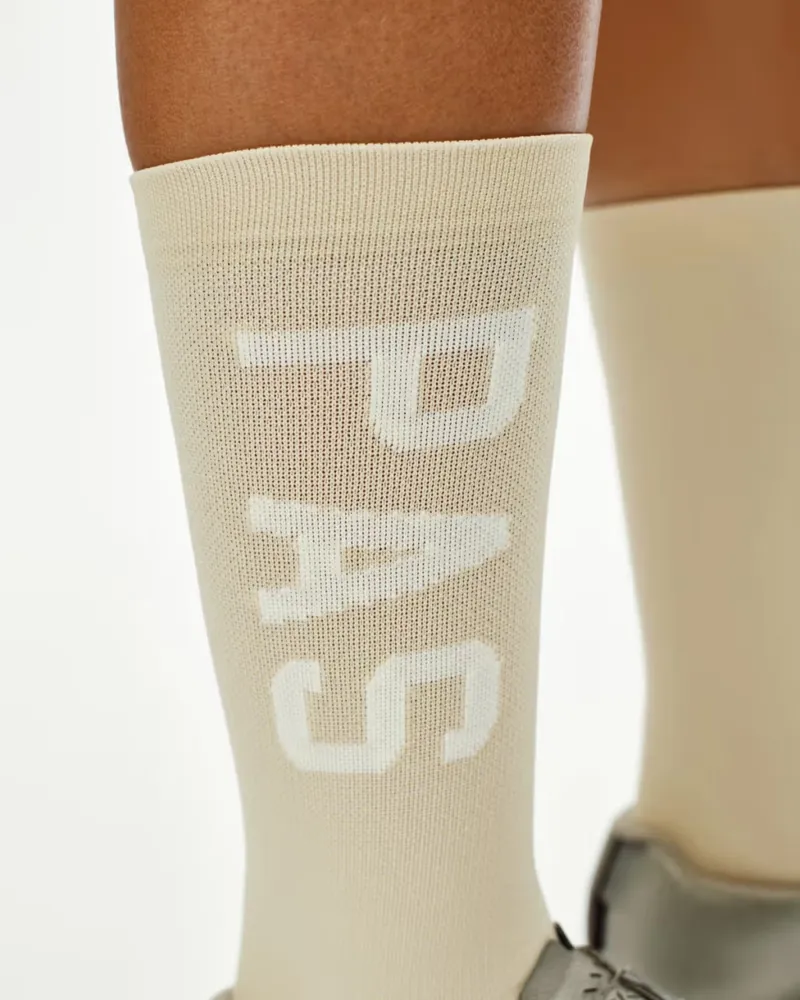 Pas Normal Studios Race Socks in Cream-6