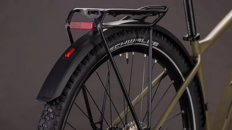 Cube Aim SLX FE Mountain Bike in Dustyolive and Gold-4