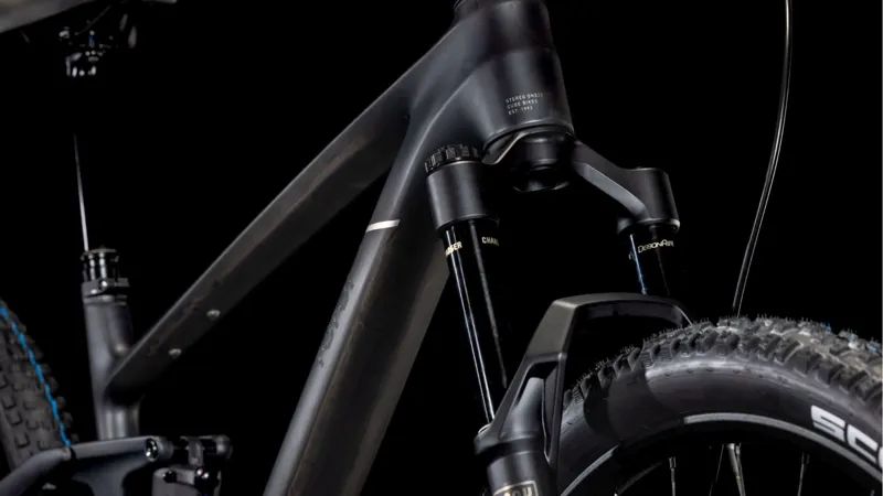 Cube Stereo ONE22 C:62 SLX Full Suspension Mountain Bike in Blackline-6