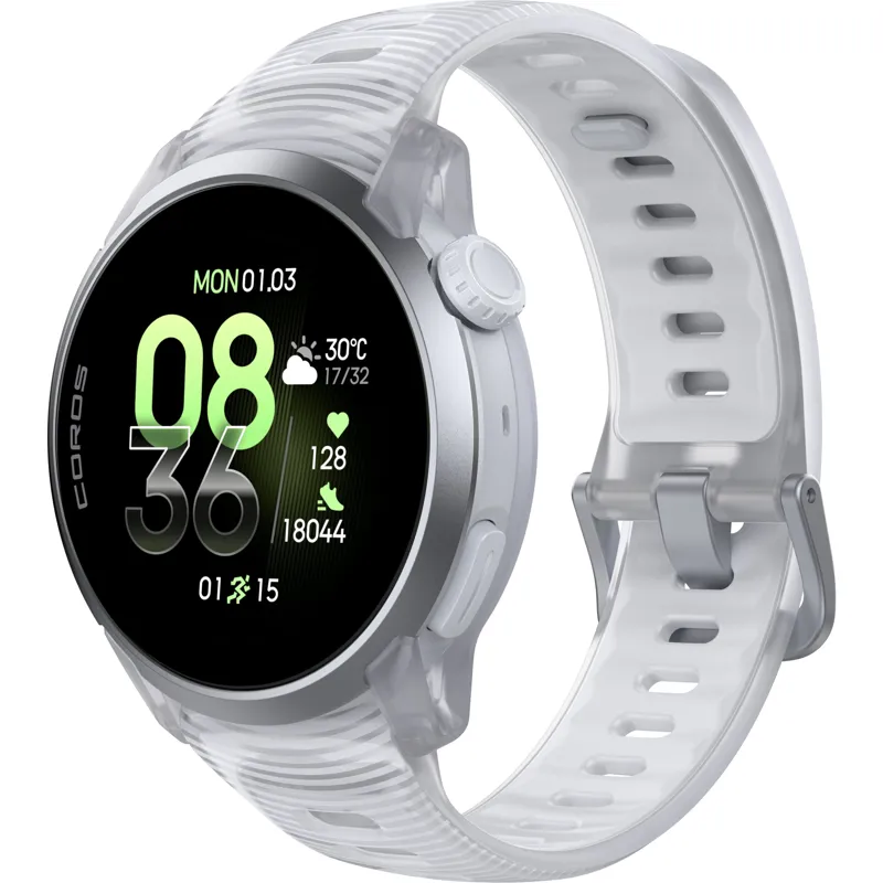 Coros PACE 4 GPS Sport Watch in White Cloud -1