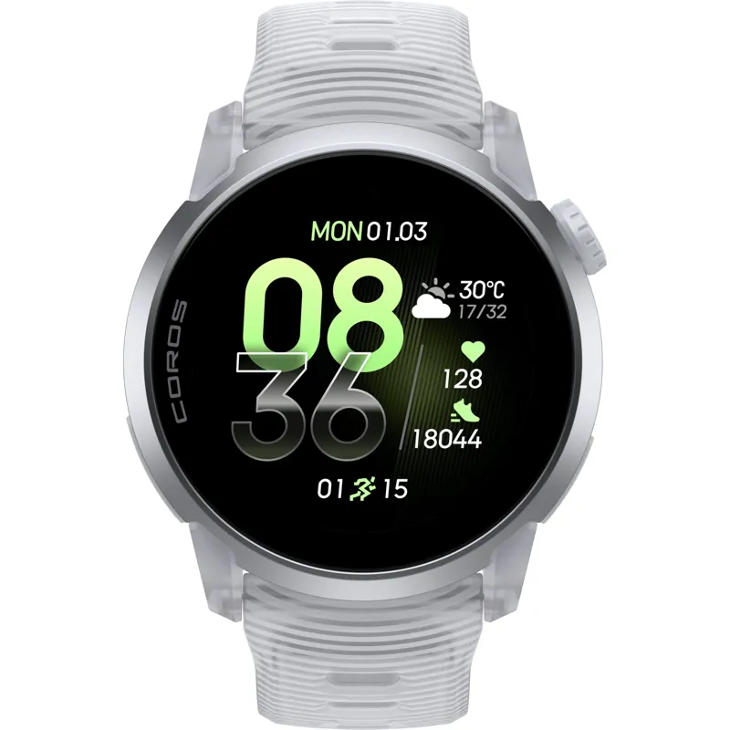 Coros PACE 4 GPS Sport Watch in White Cloud -5