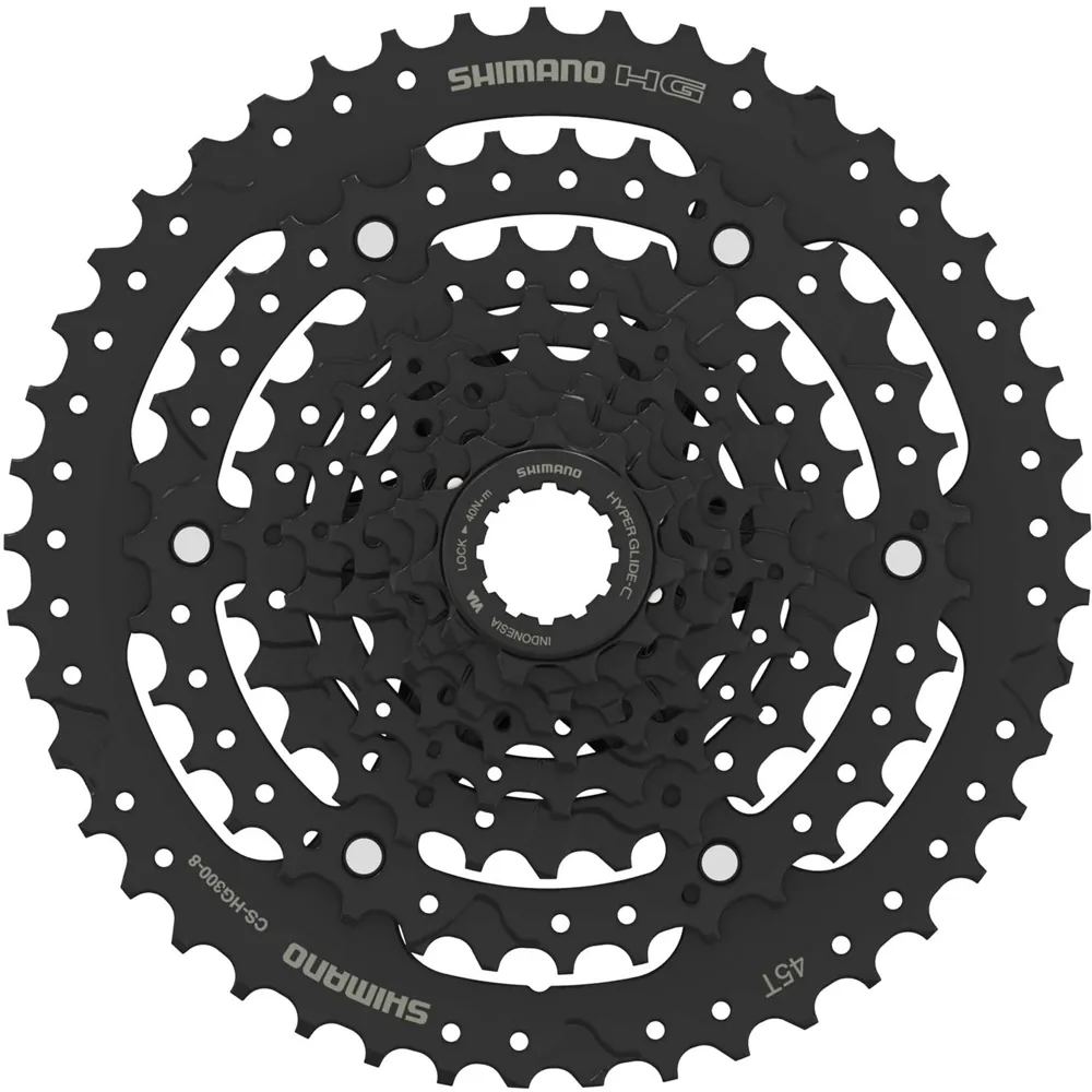 Team Cycles Shimano Essa CS-HG300 11-45T 8-Speed Cassette | Interest FREE Finance & Online Refund Policy.