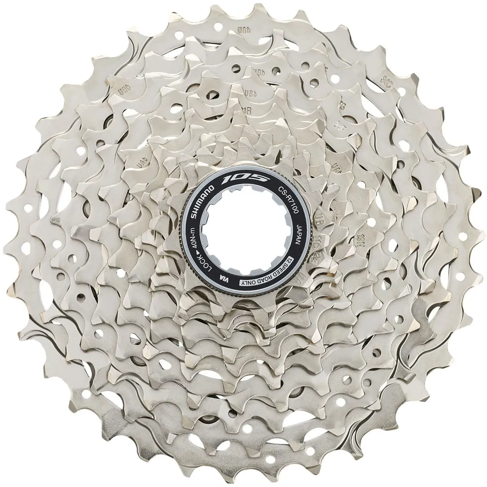 Team Cycles Shimano CS-R7101 105 11-34T 12 Speed Cassette | Interest FREE Finance & Online Refund Policy.