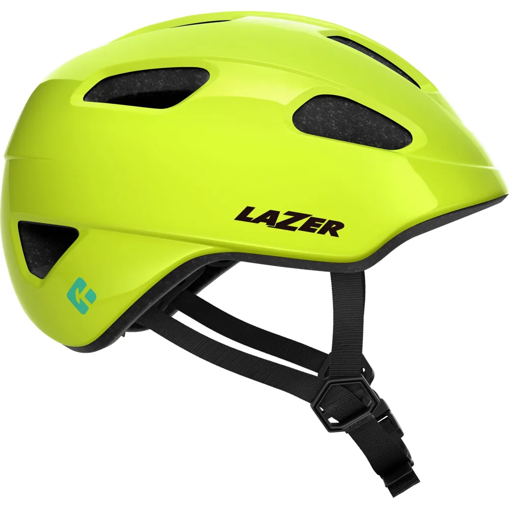 Team Cycles Lazer NutZ KinetiCore 2.0 Uni-size Helmet in Flash Yellow | Interest FREE Finance & Online Refund Policy.