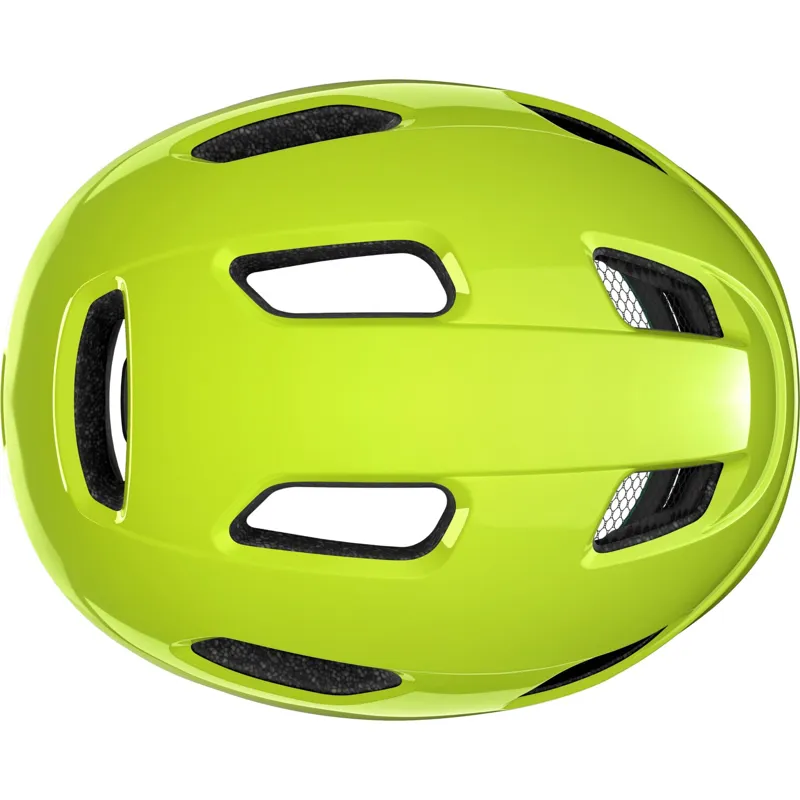 Lazer NutZ 2.0 KinetiCore Kids Bike Helmet in Flash Yellow-3
