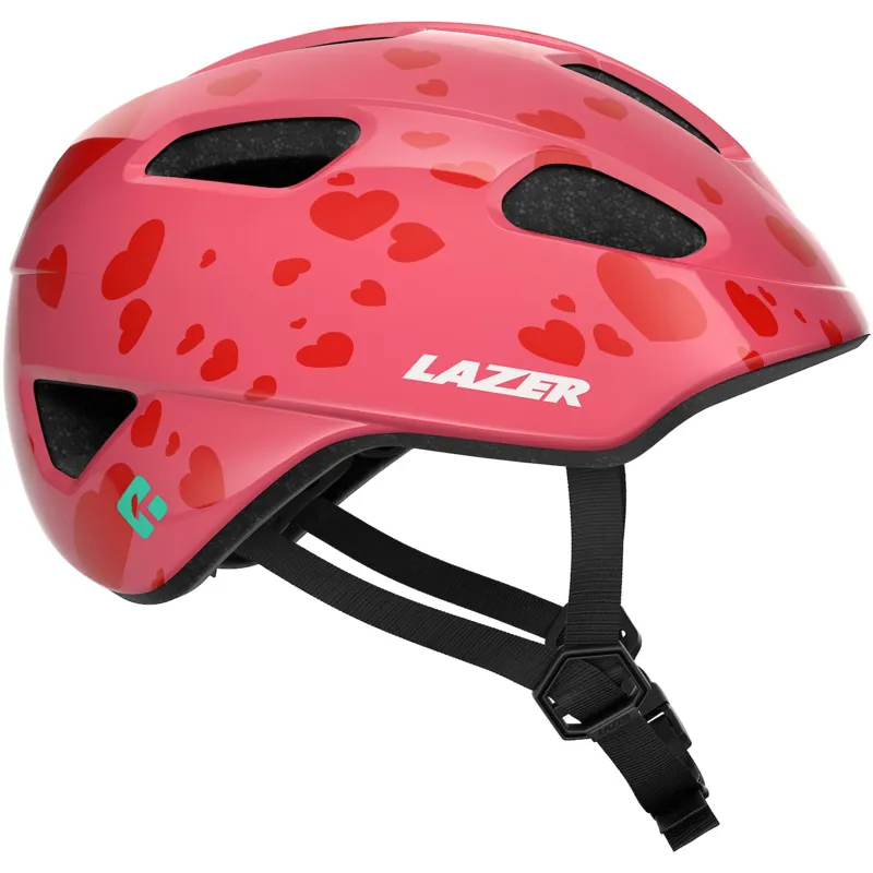Lazer NutZ KinetiCore 2.0 Uni-size Helmet in Little Hearts-1