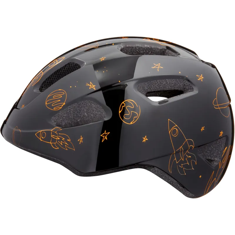 Lazer PNut KinetiCore Kids Bike Helmet in Flying Rocket - Uni Child 46-52cm-2