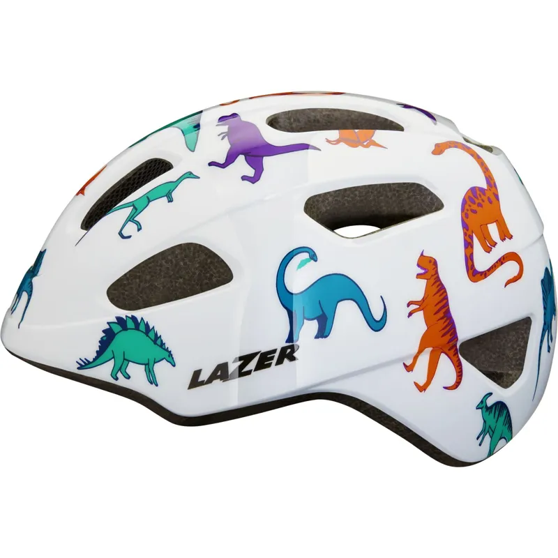 Lazer PNut KinetiCore Kids Bike Helmet in Dinosaurs - Uni Child 46-52cm-2