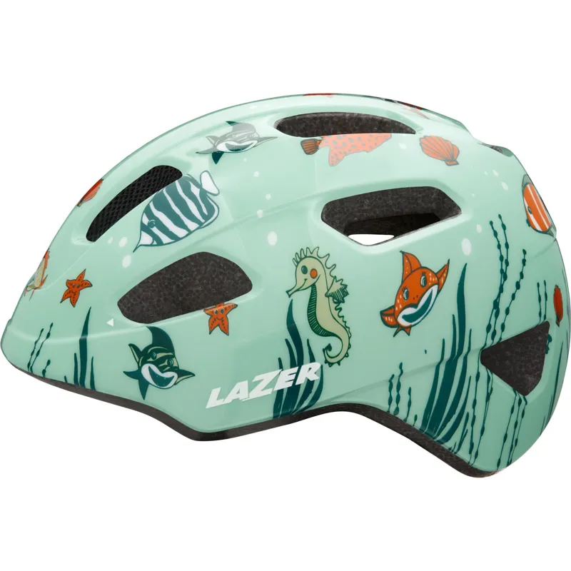 Lazer PNut KinetiCore Kids Bike Helmet in Sealife - Uni Child 46-52cm-2