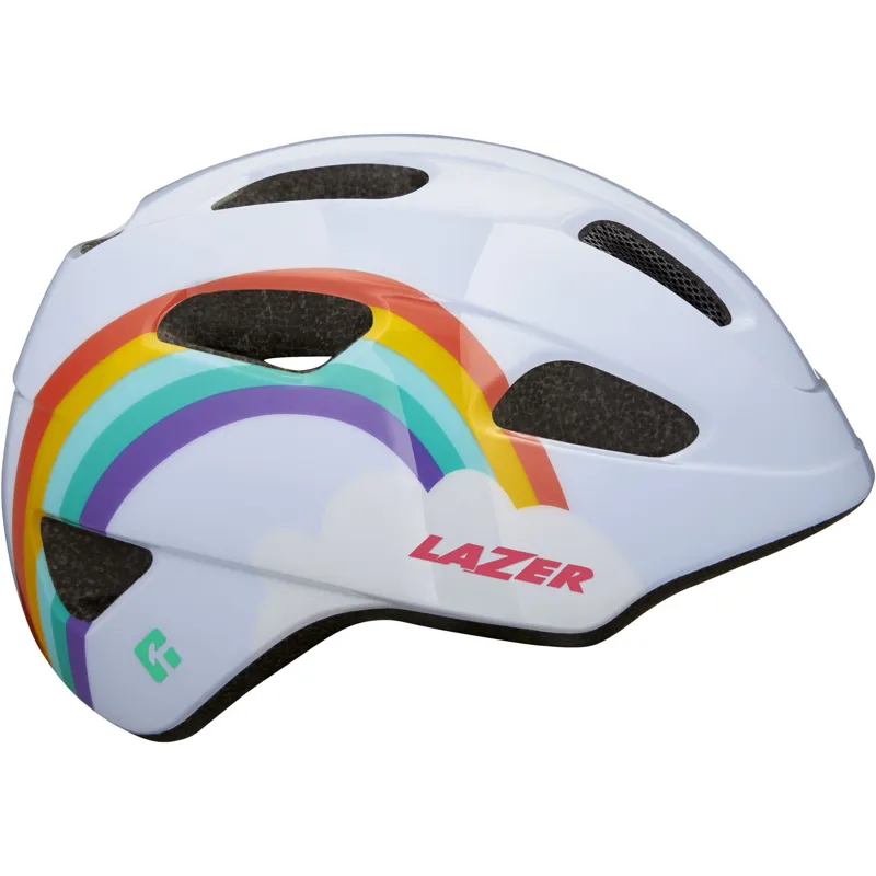 Lazer PNut KinetiCore Kids Bike Helmet in Rainbow - Uni Child 46-52cm