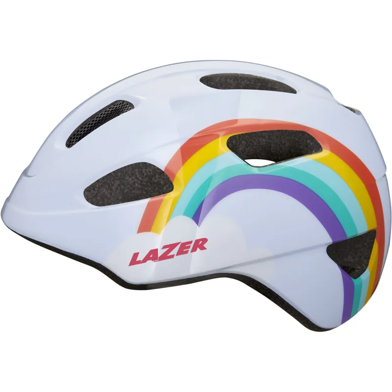 Lazer PNut KinetiCore Kids Bike Helmet in Rainbow - Uni Child 46-52cm-2