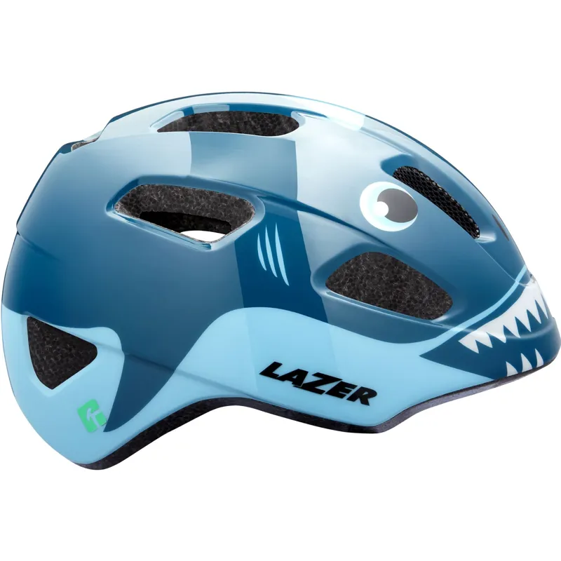 Lazer PNut KinetiCore Kids Bike Helmet in Shark - Uni Child 46-52cm