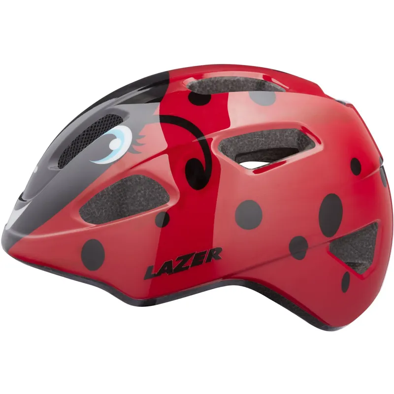 Lazer PNut KinetiCore Kids Bike Helmet in Ladybug - Uni Child 46-52cm-2