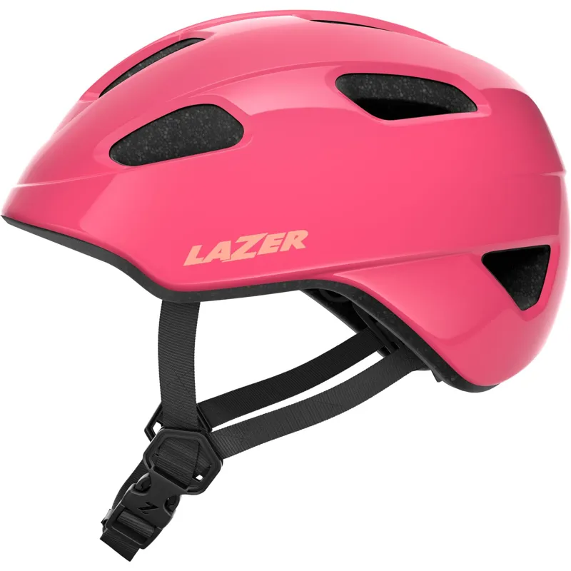 Lazer PNut 2.0 KinetiCore Kids Bike Helmet in Fuscia Pink-2