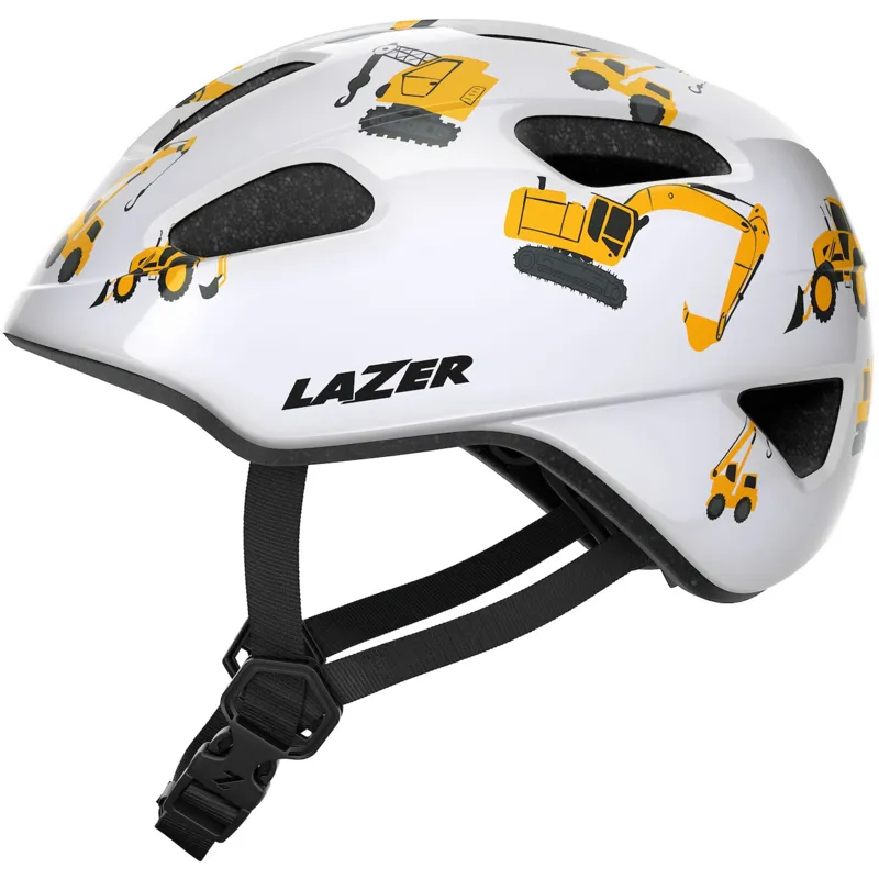 Lazer PNut 2.0 KinetiCore Kids Bike Helmet in Diggers-2
