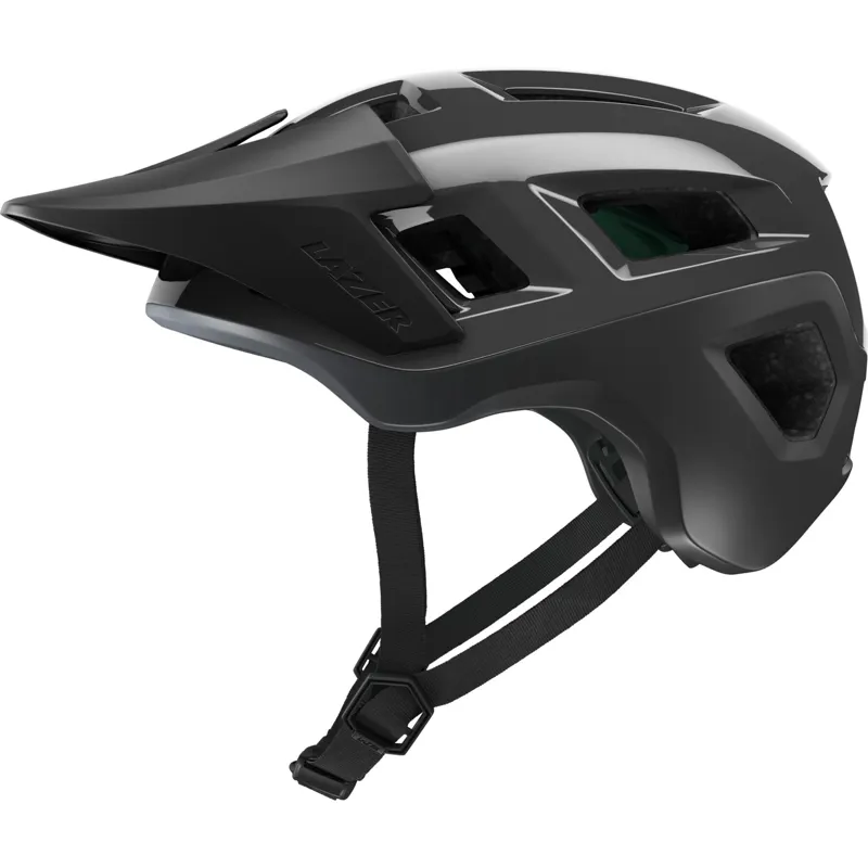 Lazer Coyote KinetiCore Mountain Bike Helmet in Titanium-3