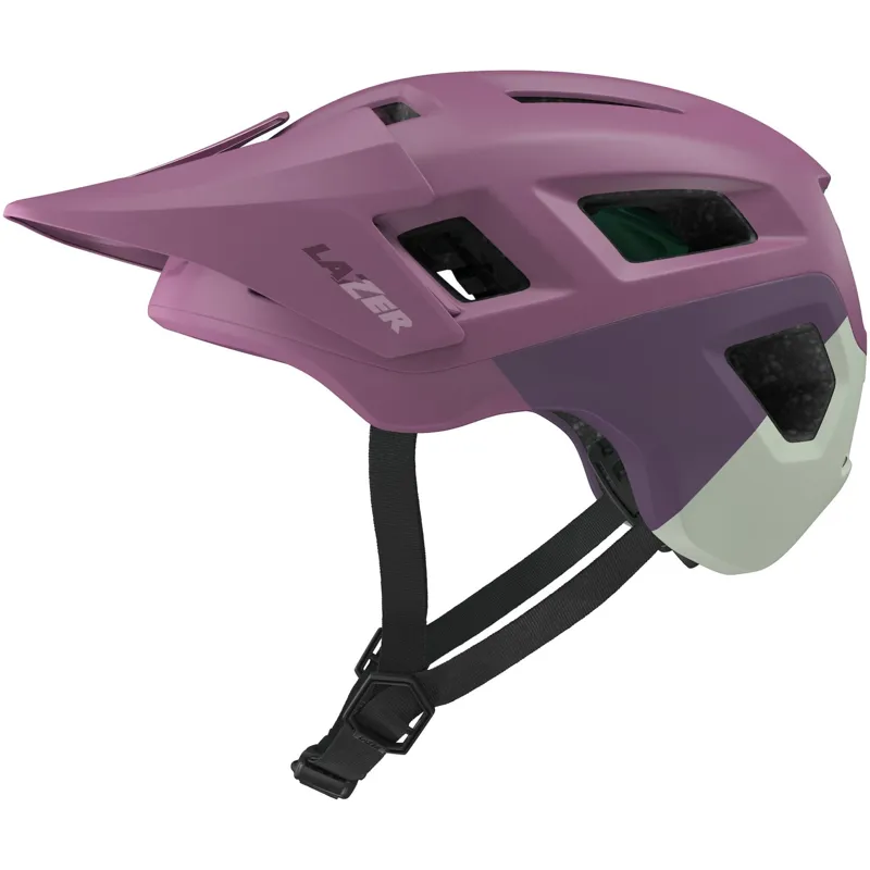 Lazer Coyote KinetiCore Mountain Bike Helmet in Matt Bordeaux-3