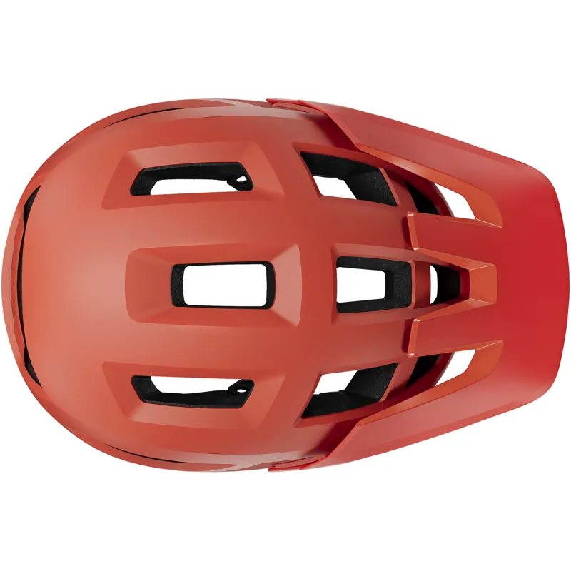 Lazer Coyote KinetiCore Mountain Bike Helmet in Matt Rust Orange-3