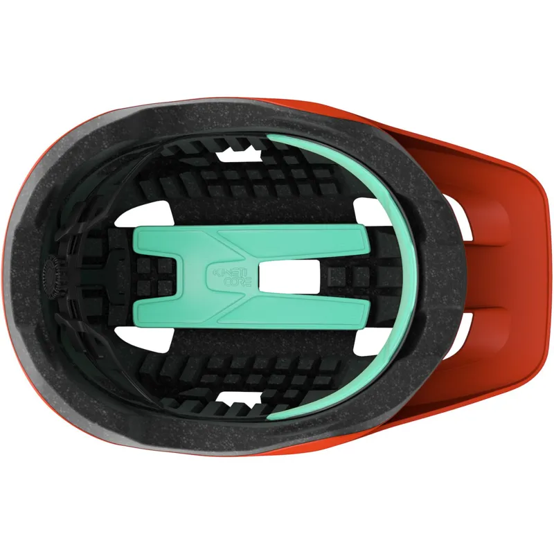 Lazer Lupo KinetiCore Mountain Bike Helmet in Orange - Uni Adult 55-61cm-5