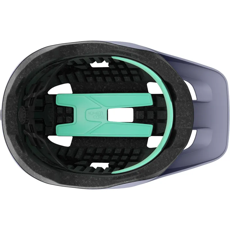 Lazer Finch KinetiCore Youth Mountain Bike Helmet in Matte Violet-5