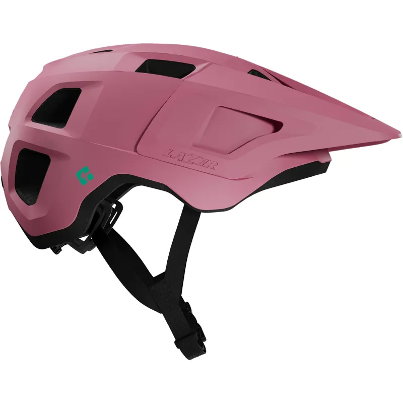 Lazer Finch KinetiCore Youth Mountain Bike Helmet in Matte Pink