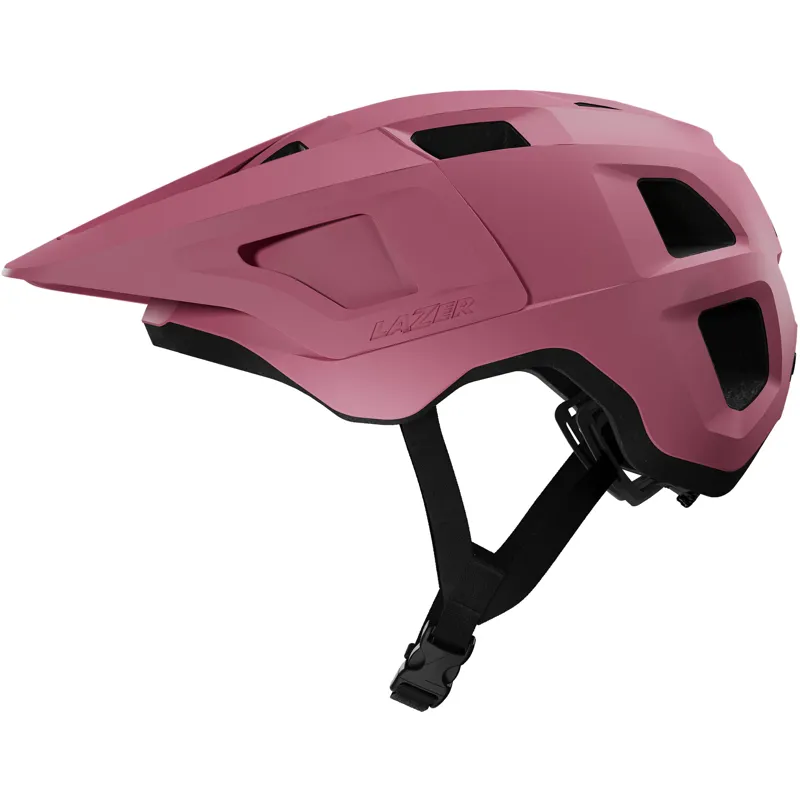 Lazer Finch KinetiCore Youth Mountain Bike Helmet in Matte Pink-3
