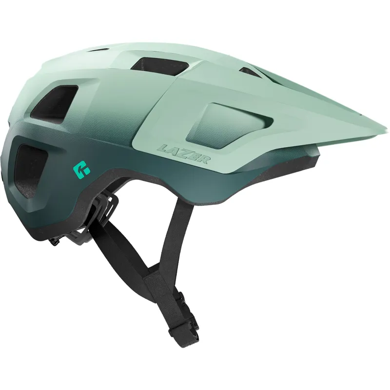 Lazer Finch KinetiCore Youth Mountain Bike Helmet in Matte Mint