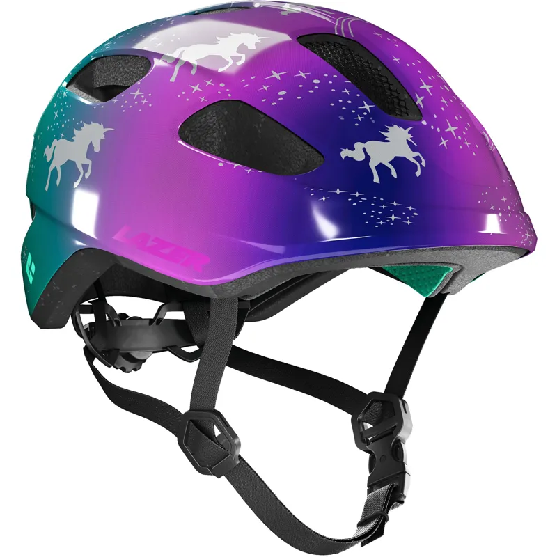 Lazer NutZ 2.0 KinetiCore Kids Bike Helmet in Sparkle-1
