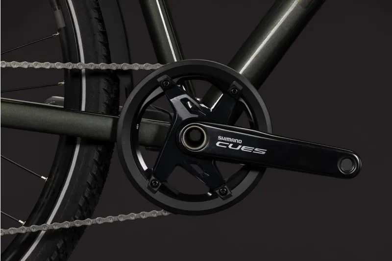 Cube Kathmandu SLT Hybrid Bike in Flashgrey and Chrome-7