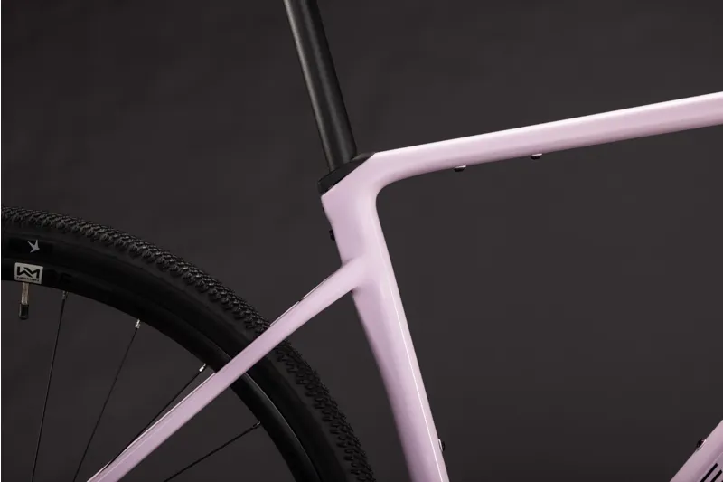 Cube Nuroad EX Gravel Bike in Bubblegum and Black-4